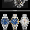 2019 New Watches Men Luxury Brand BOAMIGO Chronograph Men Sports Watches Waterproof Full Steel Dress Fashion Quartz Men's Watch