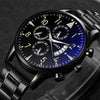 Quartz Wristwatch Luminous SOXY Men's Watches Classic Calendar Mens Business Steel Watch relogio masculino Popular saati hours