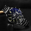 Quartz Wristwatch Luminous SOXY Men's Watches Classic Calendar Mens Business Steel Watch relogio masculino Popular saati hours