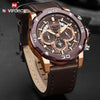 Top Luxury Brand NAVIFORCE Mens Watches Military Sport Quartz Wristwatch Men Chronograph Waterproof Clock Male Relogio Masculino