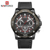 Top Luxury Brand NAVIFORCE Mens Watches Military Sport Quartz Wristwatch Men Chronograph Waterproof Clock Male Relogio Masculino