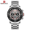 Top Luxury Brand NAVIFORCE Mens Watches Military Sport Quartz Wristwatch Men Chronograph Waterproof Clock Male Relogio Masculino