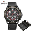 Top Luxury Brand NAVIFORCE Mens Watches Military Sport Quartz Wristwatch Men Chronograph Waterproof Clock Male Relogio Masculino