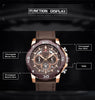 Top Luxury Brand NAVIFORCE Mens Watches Military Sport Quartz Wristwatch Men Chronograph Waterproof Clock Male Relogio Masculino