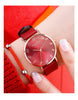 Luxury Watch Women 2020 New Fashion Red Leather Strap Wrist Watch Ladies Dress Quartz Clock Waterproof Arabic Relogio Feminino