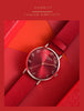 Luxury Watch Women 2020 New Fashion Red Leather Strap Wrist Watch Ladies Dress Quartz Clock Waterproof Arabic Relogio Feminino