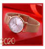 Luxury Watch Women 2020 New Fashion Red Leather Strap Wrist Watch Ladies Dress Quartz Clock Waterproof Arabic Relogio Feminino