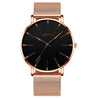 2020 Minimalist Men Fashion Ultra Thin Watches Simple Men Business Stainless Steel Mesh Belt Quartz Watch Relogio Masculino