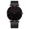 2020 Minimalist Men Fashion Ultra Thin Watches Simple Men Business Stainless Steel Mesh Belt Quartz Watch Relogio Masculino