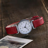 Classic Women's Casual Quartz Leather Band Strap Watch Round Analog Clock Wrist Watches