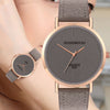 Trend Style Womens Watch Leather No Scale Blank Dial Ladies Girls Watch In Quartz Watches Relogio Orologi  Relojes Mujer