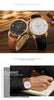 2020 relogio masculino watches men Fashion Sport Stainless Steel Case Leather Band watch Quartz Business Wristwatch reloj hombre