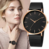 2020 latest fashion Reloj Mujer quartz watch simple watch ladies ladies mesh stainless steel casual bracelet metal girl watch