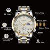 2019 New Watches Men Luxury Brand BOAMIGO Chronograph Men Sports Watches Waterproof Full Steel Dress Fashion Quartz Men's Watch