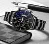 Quartz Wristwatch Luminous SOXY Men's Watches Classic Calendar Mens Business Steel Watch relogio masculino Popular saati hours