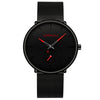 CRRJU Fashion Mens Watches Top Brand Luxury Quartz Watch Men Casual Slim Mesh Steel Waterproof Sport Watch Relogio Masculino