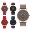 Trend Style Womens Watch Leather No Scale Blank Dial Ladies Girls Watch In Quartz Watches Relogio Orologi  Relojes Mujer