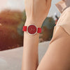 Trend Style Womens Watch Leather No Scale Blank Dial Ladies Girls Watch In Quartz Watches Relogio Orologi  Relojes Mujer