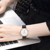 Trend Style Womens Watch Leather No Scale Blank Dial Ladies Girls Watch In Quartz Watches Relogio Orologi  Relojes Mujer